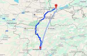 How to get from Khujand to Dushanbe?