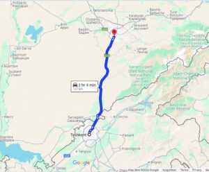 How to Get from Tashkent to Shymkent?